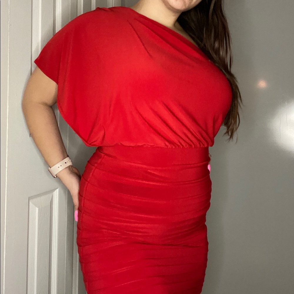 Red Cocktail Dress